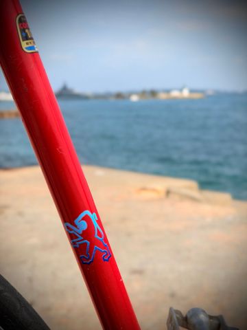 Used Peugeot Carbolite Simplex Vintage 1980 Road & Gravel, Red — image 4 of 8