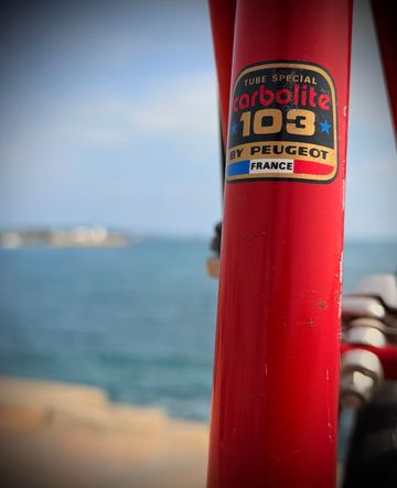 Used Peugeot Carbolite Simplex Vintage 1980 Road & Gravel, Red — image 6 of 8
