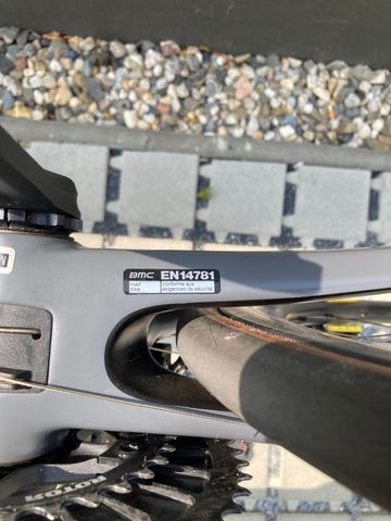 Używany BMC Teammachine SLR01 Module (Race Grey) 2019 Frameset 2019 Road & Gravel — zdjęcie 18 z 19