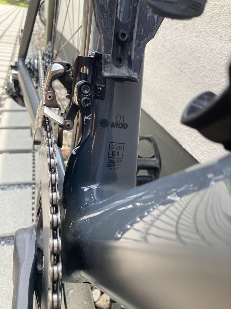 Używany BMC Teammachine SLR01 Module (Race Grey) 2019 Frameset 2019 Road & Gravel — zdjęcie 11 z 19