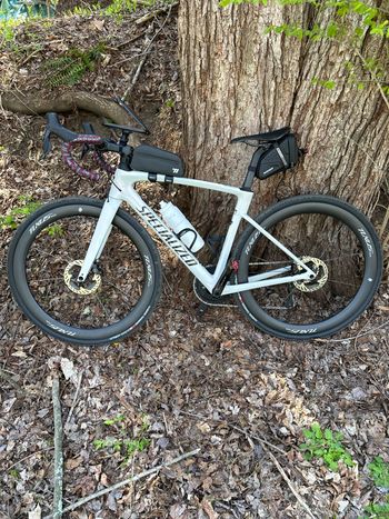 Used Specialized Roubaix SL8 Comp 2025 2025 Road & Gravel, White — image 2 of 3