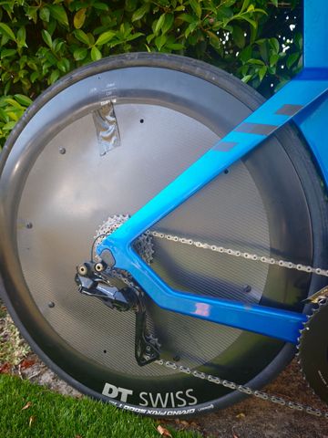 Gebrauchtes Canyon Speedmax CFR Disc Di2 2023 2023 Road & Gravel, Blau — Bild 7 von 9
