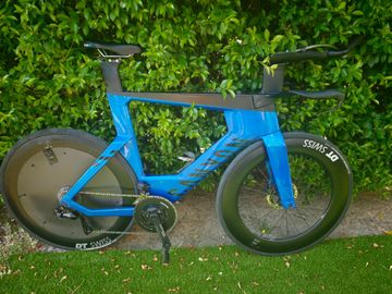 Gebrauchtes Canyon Speedmax CFR Disc Di2 2023 2023 Road & Gravel, Blau — Bild 1 von 9