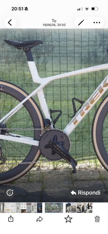 Trek Madone SLR 9 Gen 8 2025 2025 Corsa & gravel usato