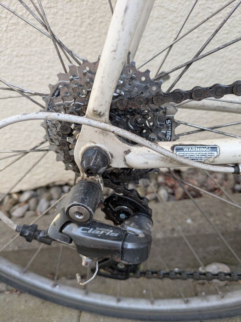 Gebrauchtes Creme Custom Shimano Claris 2016 Road & Gravel, Weiß — Bild 8 von 8