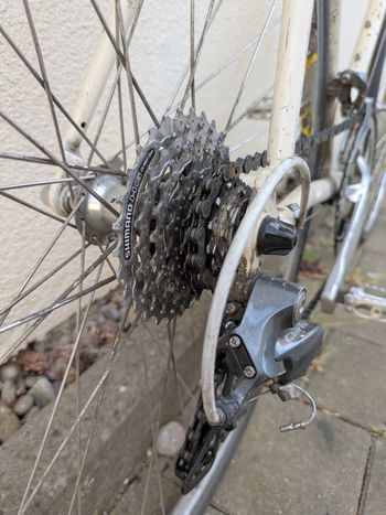 Gebrauchtes Creme Custom Shimano Claris 2016 Road & Gravel, Weiß — Bild 3 von 8