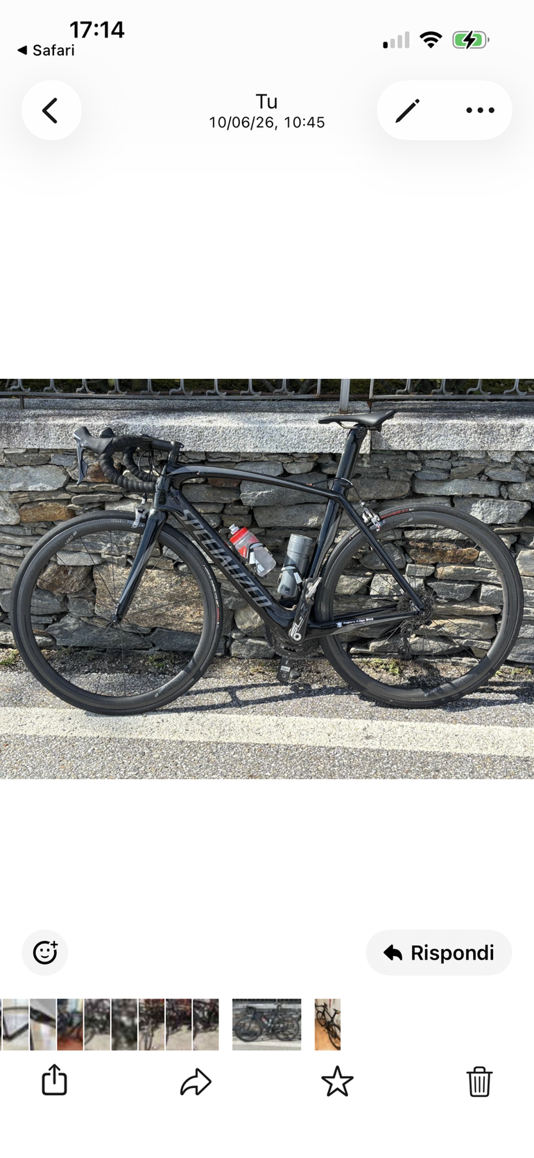Specialized Venge Expert 2016 2016 Road & Gravel usato, Nero — immagine 2 di 7