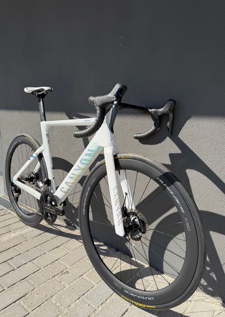 Used Canyon Aeroad CFR Tensor 2025 2025 Road & Gravel, White — image 3 of 13