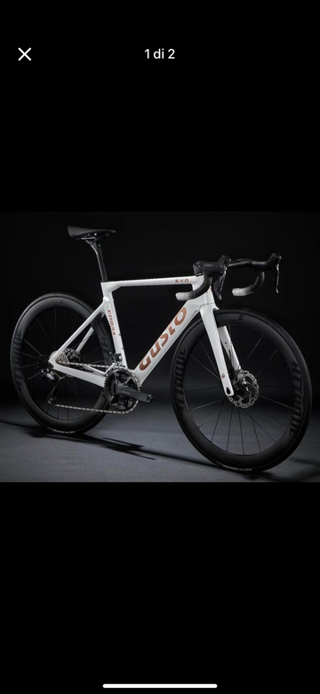 Used Gusto Custom Shimano 105 2025 Road & Gravel, White — image 2 of 3