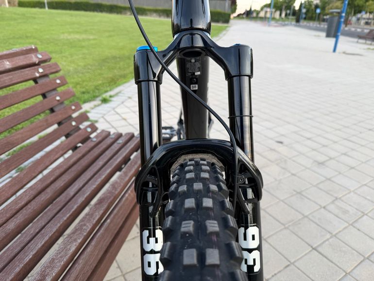 Gebrauchtes Amflow Custom Sram Eagle Transmission X0 2027 Mountainbike, Schwarz — Bild 8 von 20