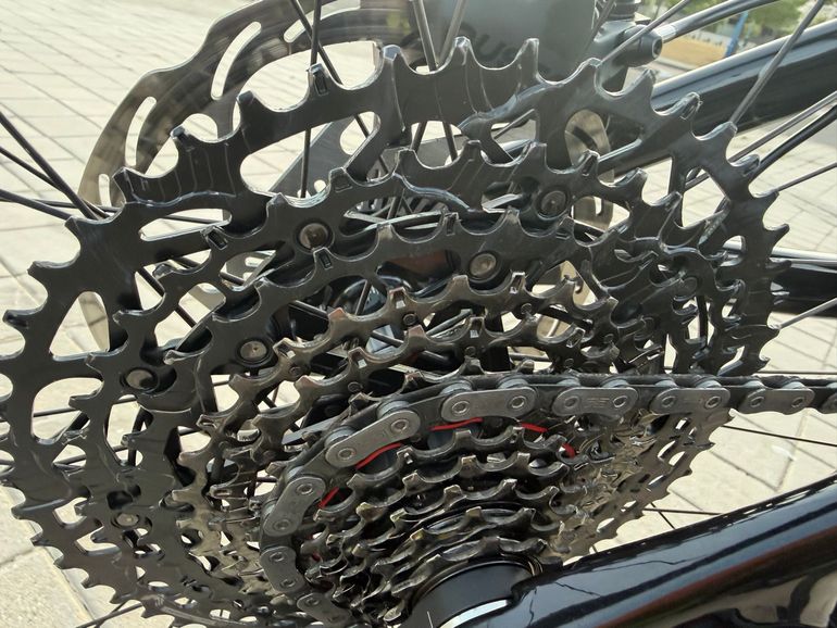 Gebrauchtes Amflow Custom Sram Eagle Transmission X0 2027 Mountainbike, Schwarz — Bild 15 von 20