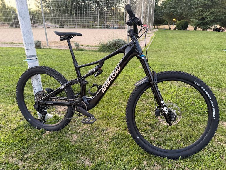 Gebrauchtes Amflow Custom Sram Eagle Transmission X0 2027 Mountainbike, Schwarz — Bild 19 von 20