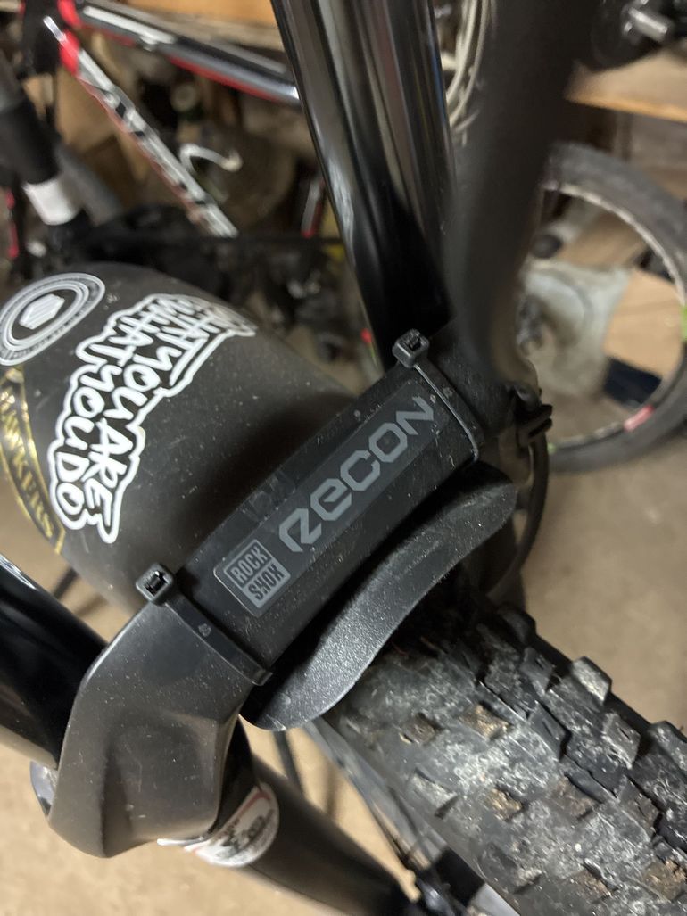 Gebrauchtes ROCKRIDER Full suspension SRAM GX Eagle 2024 Mountainbike, Hellgrau — Bild 15 von 15