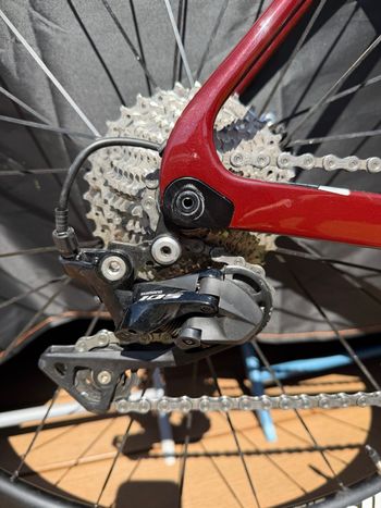 Gebrauchtes Adris Custom Shimano 105 2024 Road & Gravel, Rot — Bild 4 von 4