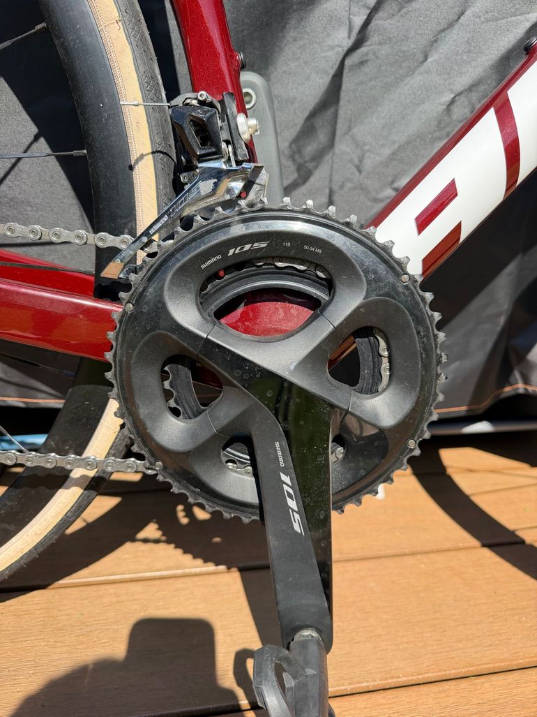 Gebrauchtes Adris Custom Shimano 105 2024 Road & Gravel, Rot — Bild 3 von 4