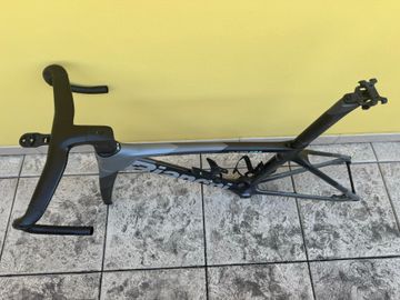 Used Bianchi Oltre XR4 - Frame Kit 2022 Frameset 2022 Road & Gravel, Light Gray — image 3 of 6