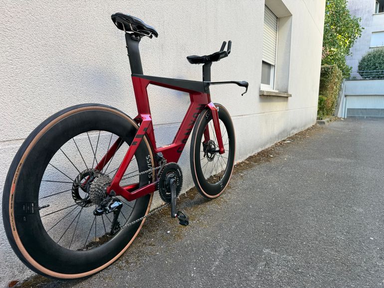 Canyon Speedmax CFR Di2 2024 2024 Road & Gravel usato, Rosso — immagine 2 di 21