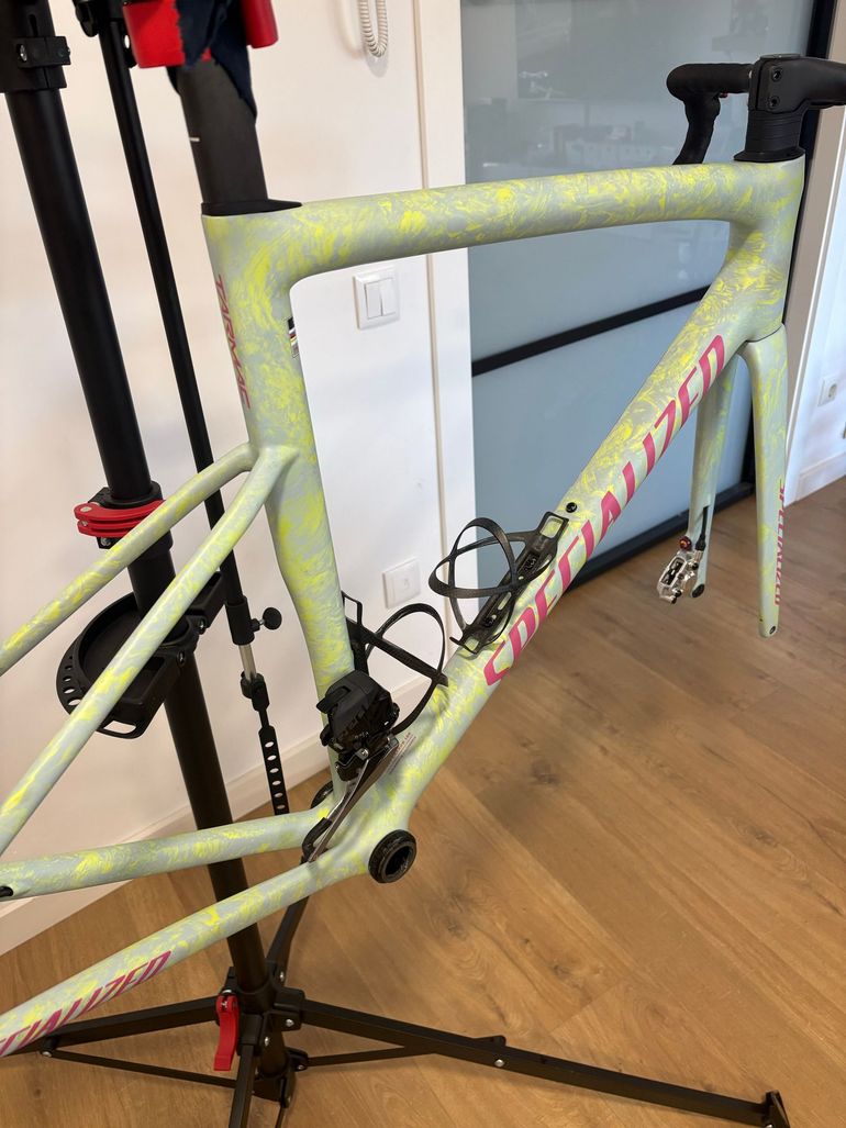 Specialized Tarmac SL8 Frameset 2025 Frameset 2025 Road & Gravel usato, Bianco — immagine 2 di 8