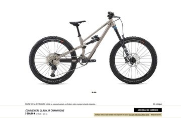Gebrauchtes Commencal CLASH JR V2 2022 2022 Youth, Hellgrau — Bild 4 von 4