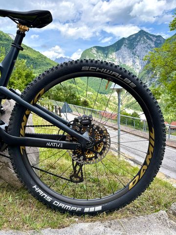 Gebrauchtes Megamo Native 01 2025 Mountainbike, Schwarz — Bild 5 von 6