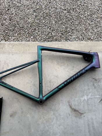 Used Specialized Tarmac Frameset 2025 Road & Gravel, Green — image 2 of 7