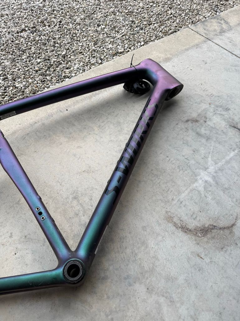 Used Specialized Tarmac Frameset 2025 Road & Gravel, Green — image 5 of 7