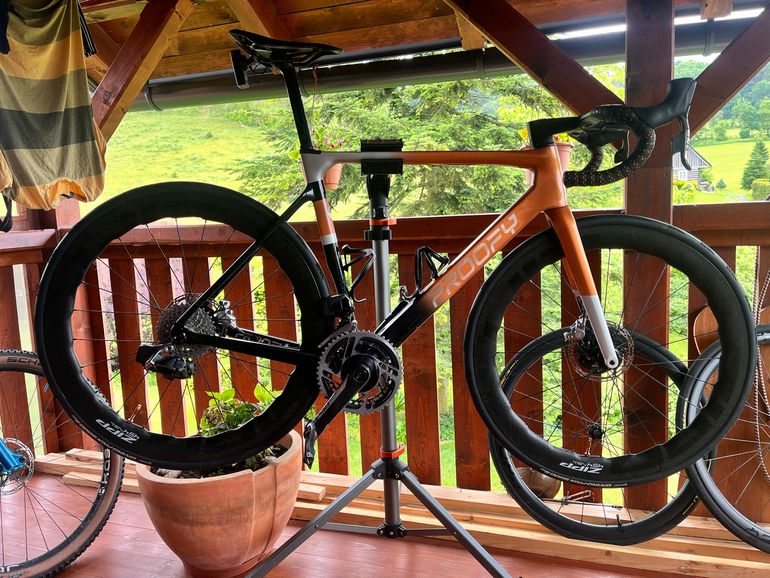 Used Proofy Custom SRAM Red eTap AXS 2024 Road & Gravel, Orange — image 3 of 4
