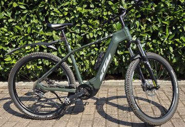 Gebrauchtes KTM Macina team Shimano Deore 2023 Mountainbike, Hellgrau — Bild 5 von 9