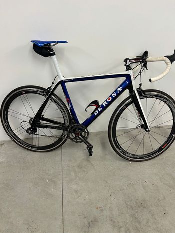 Used De Rosa King Campagnolo Super Record 2014 Road & Gravel, White — image 6 of 6
