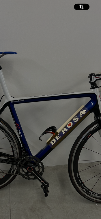 Used De Rosa King Campagnolo Super Record 2014 Road & Gravel, White — image 4 of 6