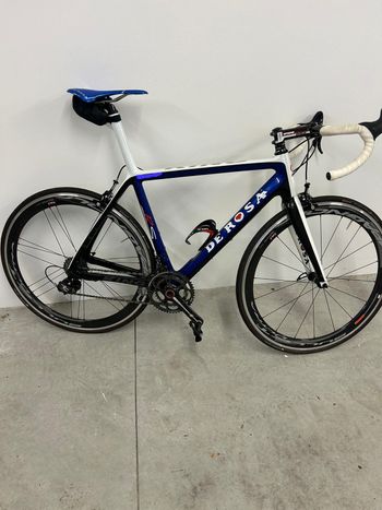 Used De Rosa King Campagnolo Super Record 2014 Road & Gravel, White — image 5 of 6