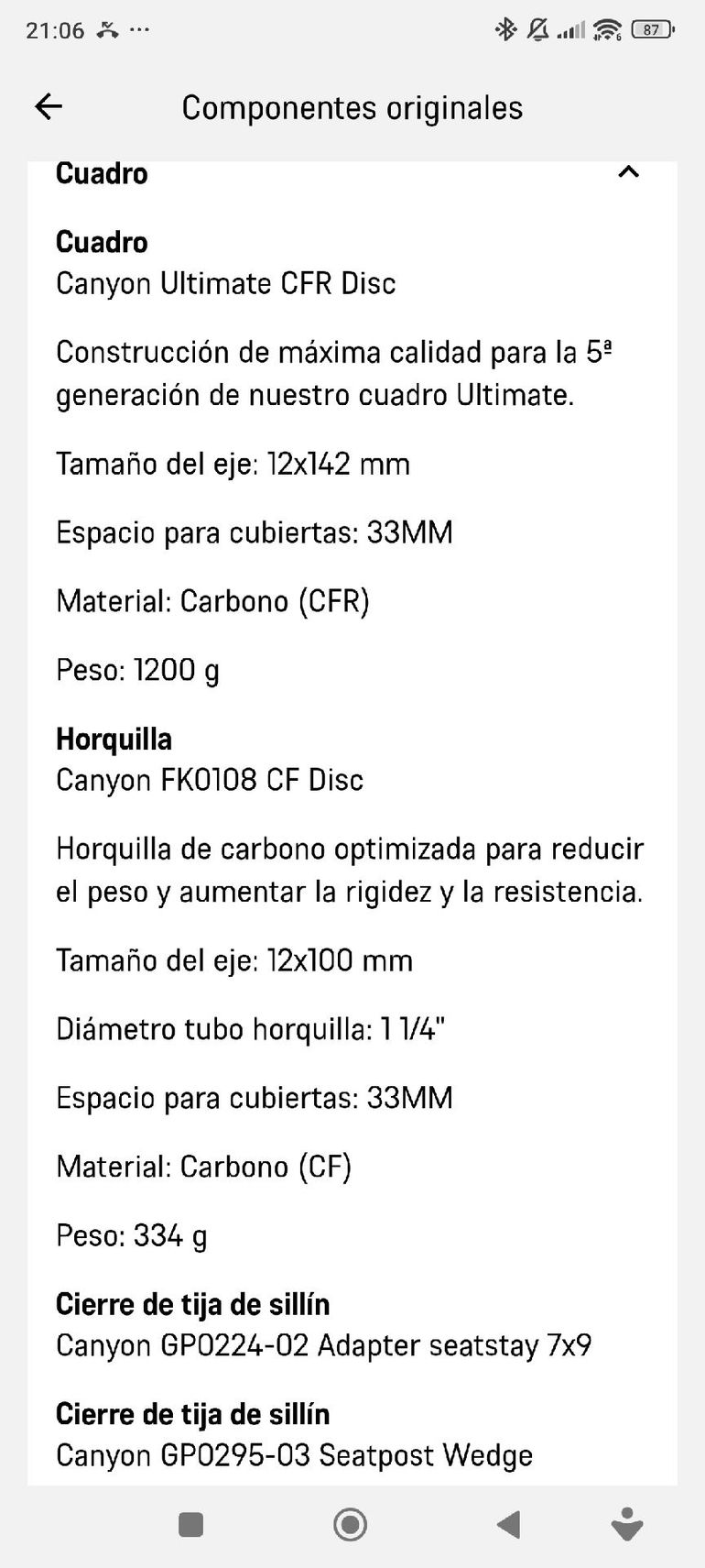Gebrauchtes Canyon ultimate CFR Custom Shimano Dura Ace Di2 2024 Road & Gravel, Schwarz — Bild 17 von 25
