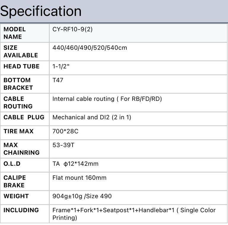 Tweedehands SCAMP Custom Frameset 2026 Road & Gravel — afbeelding 3 van 4