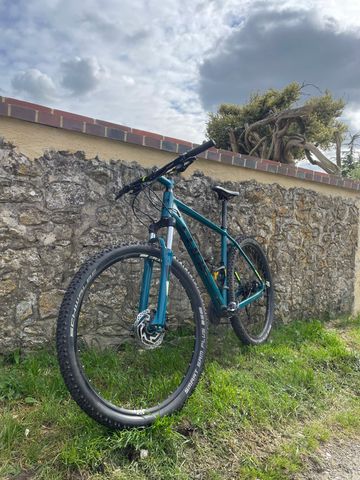 Used CUBE Aim Shimano Deore 2019 Mountainbike, Green — image 2 of 4