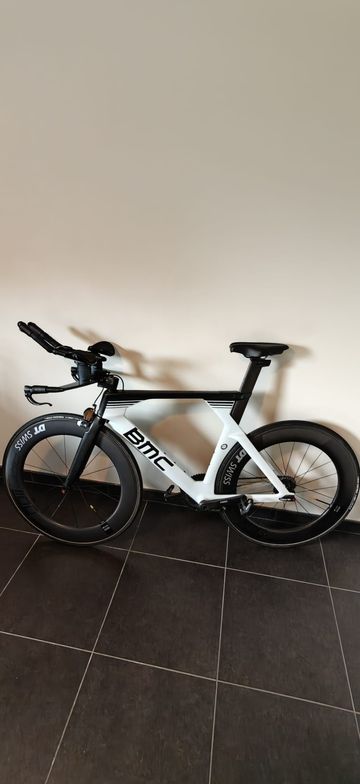 Used BMC Timemachine SRAM Red 2019 Road & Gravel, White — image 5 of 6