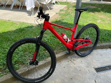 Used Scott Spark 960 2022 2022 Mountainbike, Red, 29 — image 7 of 9