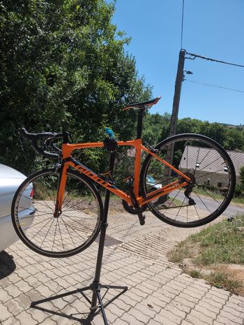 Giant TCR Advanced 2 2017 2017 Road & Gravel usato, Arancione — immagine 2 di 5