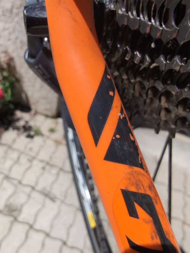 Giant TCR Advanced 2 2017 2017 Road & Gravel usato, Arancione — immagine 4 di 5