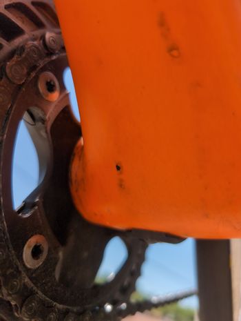 Giant TCR Advanced 2 2017 2017 Road & Gravel usato, Arancione — immagine 5 di 5