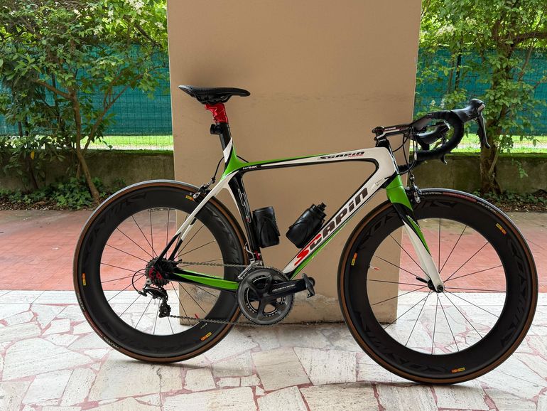 SCAPIN Custom Shimano Dura Ace 2015 Road & Gravel usato, Bianco — immagine 2 di 3