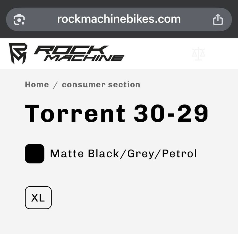 Used Rock Machine Custom Other Shimano 2024 Mountainbike, Black — image 8 of 15