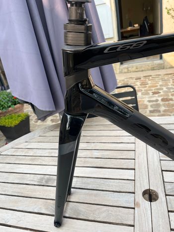 Gebrauchtes Colnago C68 Frameset 2024 Road & Gravel, Schwarz — Bild 4 von 5