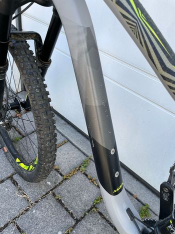 Gebrauchtes Giant Trance Shimano Deore XT 2018 Mountainbike, Hellgrau — Bild 2 von 10