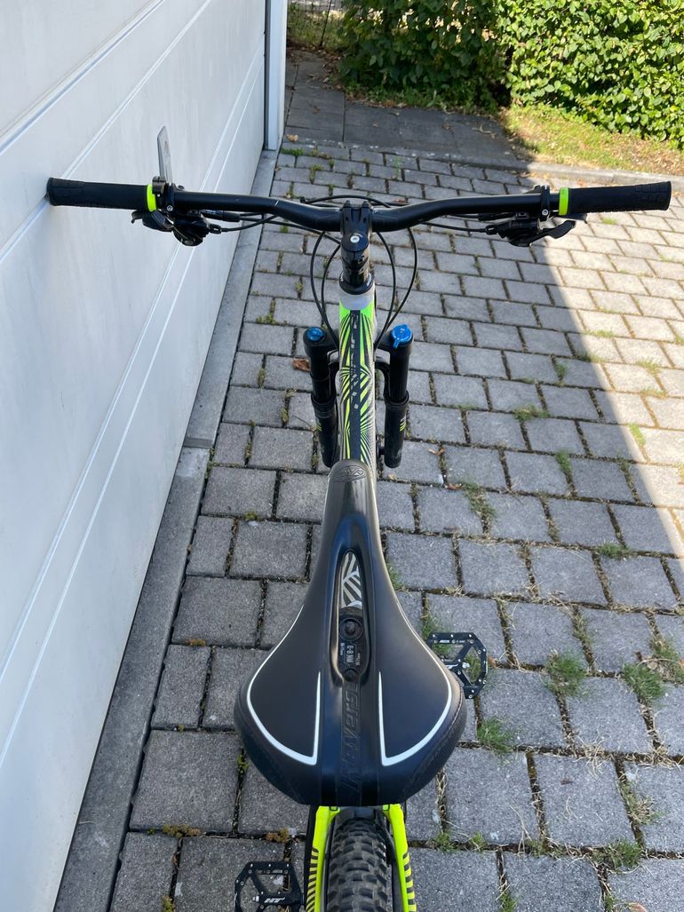Gebrauchtes Giant Trance Shimano Deore XT 2018 Mountainbike, Hellgrau — Bild 5 von 10