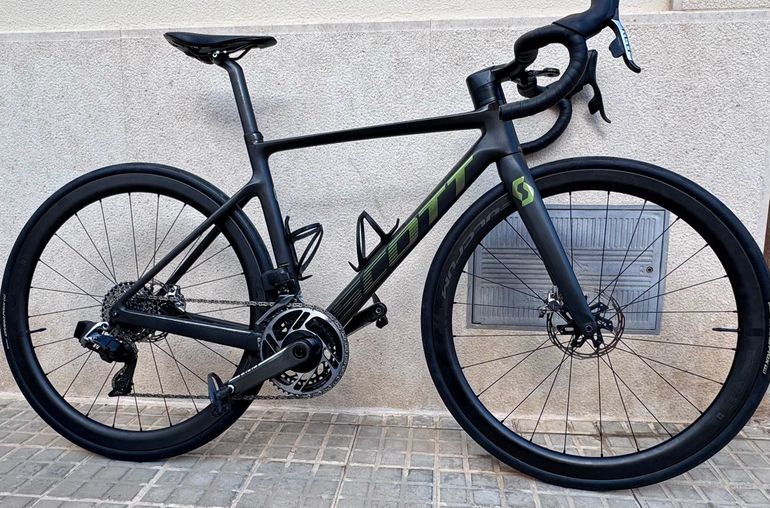 Brugt Scott Addict RC SRAM Red eTap AXS 2022 Road & Gravel — billede 2 af 12