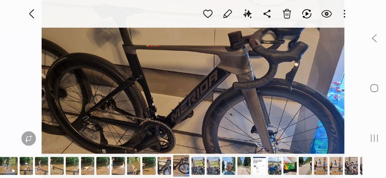 Used Merida REACTO 9000 2027 2027 Road & Gravel, Light Gray — image 4 of 4