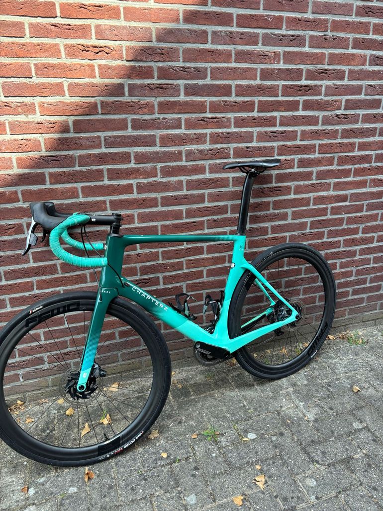 Gebrauchtes Chapter2 Custom SRAM Force eTap AXS 2019 Road & Gravel, Grün — Bild 4 von 11