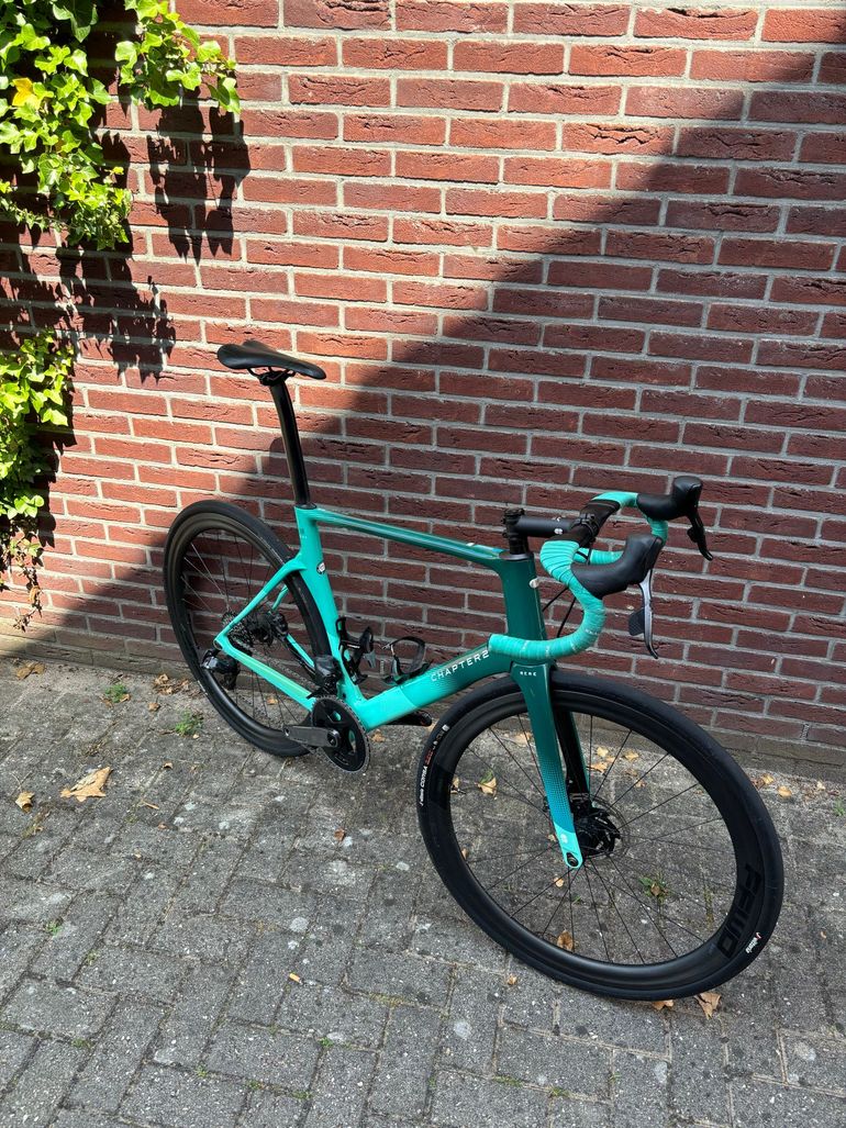 Gebrauchtes Chapter2 Custom SRAM Force eTap AXS 2019 Road & Gravel, Grün — Bild 3 von 11