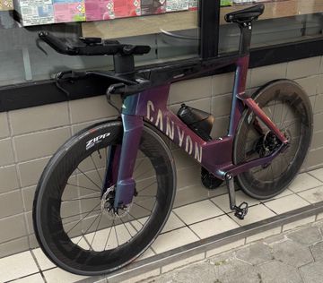 Gebrauchtes Canyon Speedmax CFR AXS 2024 2024 Road & Gravel, Violett — Bild 4 von 4