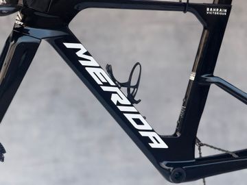 Merida TIME WARP TRI 10K 2025 2025 Road & Gravel usato, Nero — immagine 17 di 18